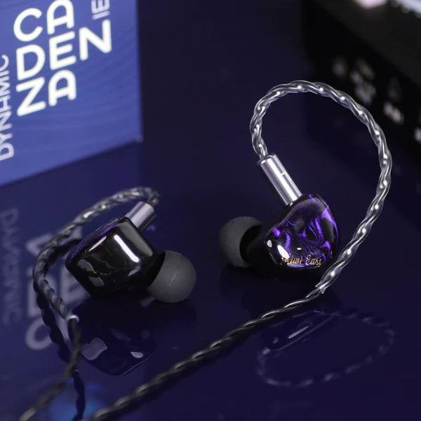 Kiwi Ears Cadenza High-Fidelity In-Ear Monitors (IEM) with Balanced Sound - Perfect for Audiophiles, Musicians & Gaming Enthusiasts