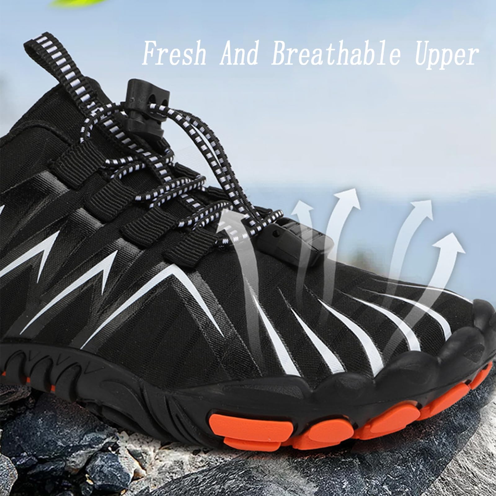 LOSD Women's Barefoot Hiking Shoes - Non-Slip, Breathable & Quick-Dry Minimalist Trail Shoes for Outdoor Adventures & Water Activities