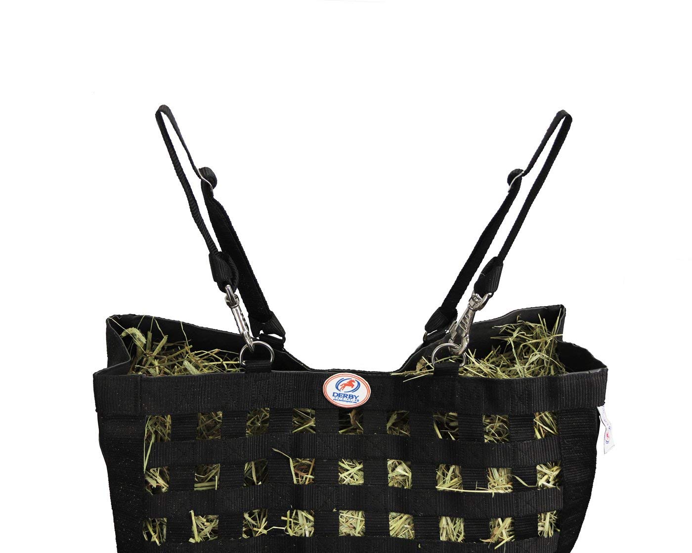 Ultra Slow Feeder Horse Hay Bag - Heavy Duty Bottom for Grazing Control - 6 Month Warranty - Perfect for Pasture, Stall & Trail Riding