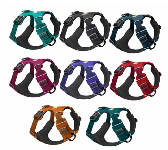 Front Range Dog Harness - No-Pull Reflective Pet Vest with Padded Chest, Adjustable Straps for Small Medium Large Dogs - Perfect for Walking, Hiking & Outdoor Adventures