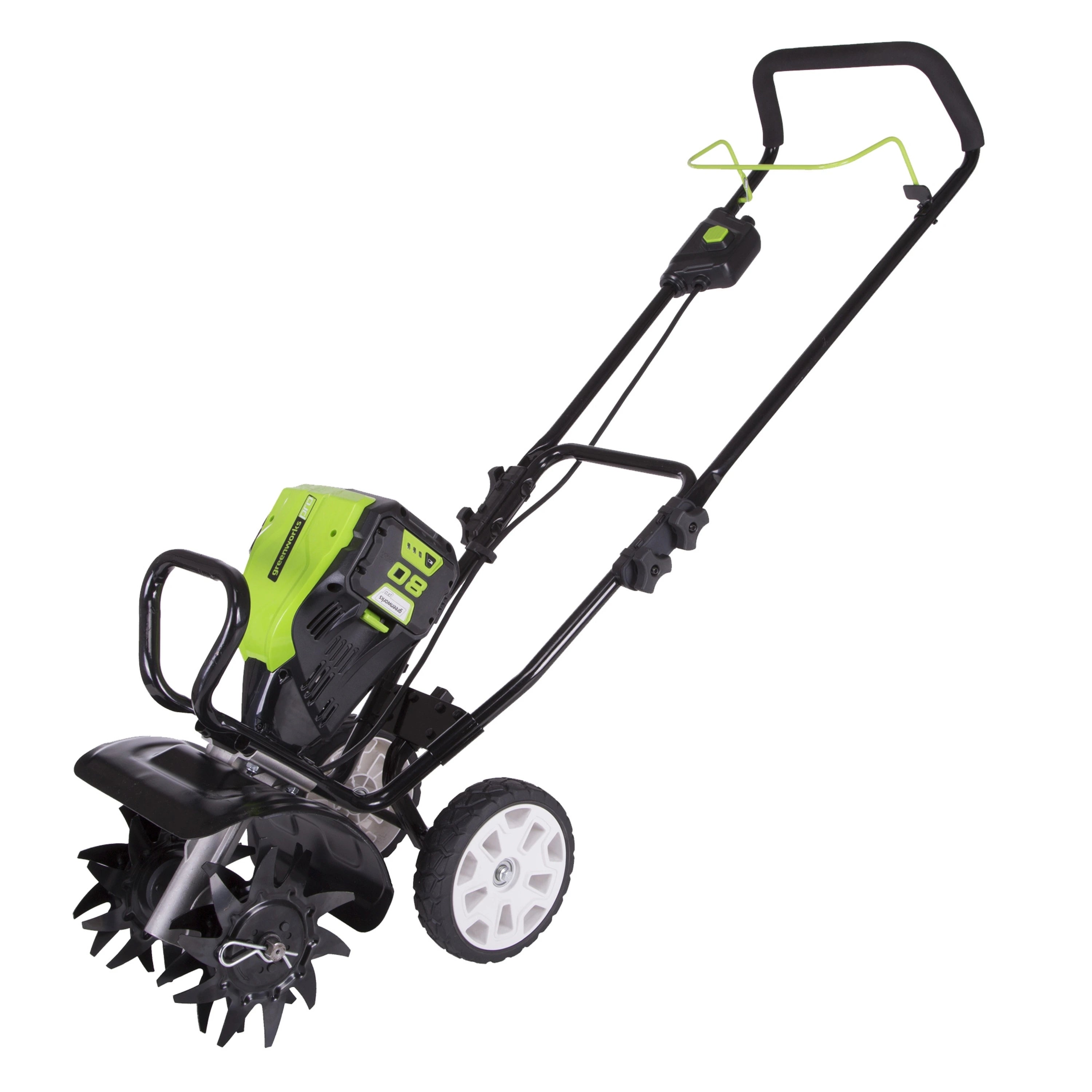 80V 10-Inch Cordless Battery Cultivator & Tiller (Tool Only) - Perfect for Garden Soil Cultivation, Weed Control, and Landscaping Projects