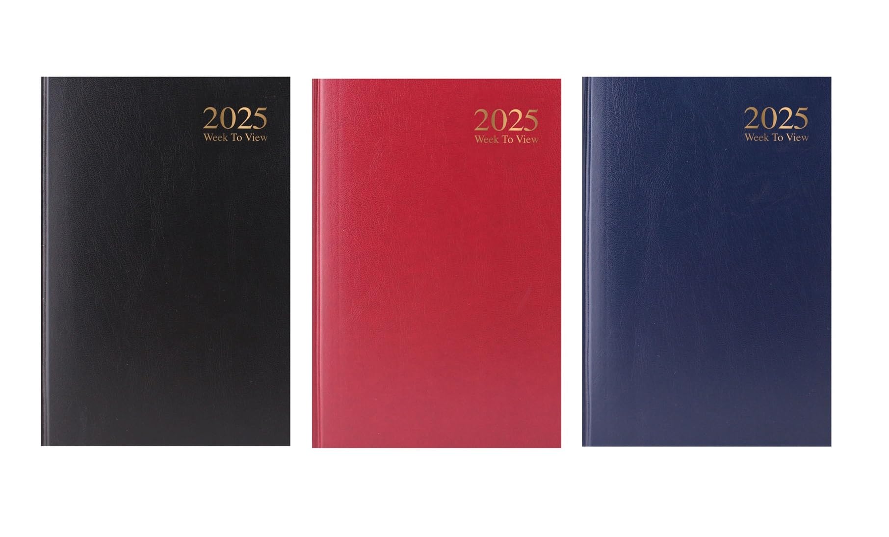 2025 A5 Weekly Planner - Hardback Cover, Multiple Colors | Home & Office Organizer | Perfect for Scheduling, Goal Setting & Time Management