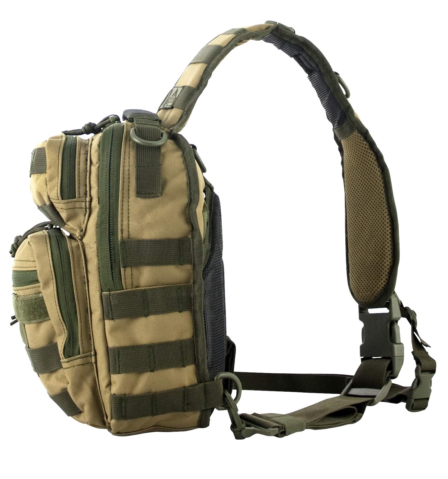 Red Rock Outdoor Gear Rover Sling Pack - Lightweight Crossbody Bag for Hiking, Travel & Everyday Use - Water-Resistant & Durable Outdoor Accessory