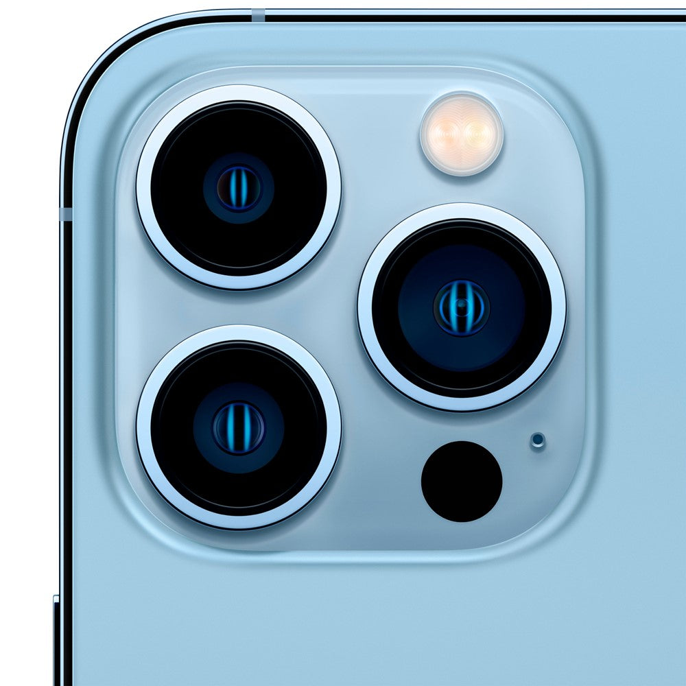 Apple iPhone 13 Pro 256GB (6.1-inch, 6GB RAM) - Fully Unlocked 5G Smartphone with iOS 16 - Renewed Premium Condition - Perfect for Travel, Business & Photography Enthusiasts