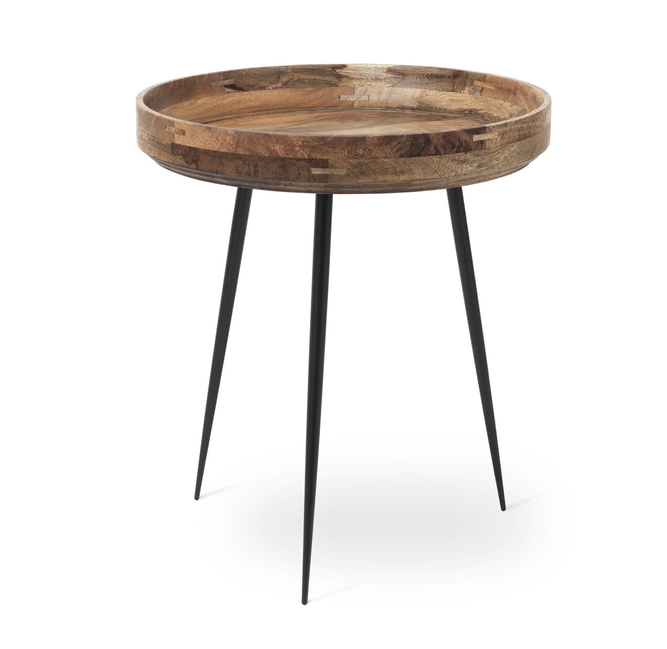 Mater Modern Wooden Bowl Table - Stylish & Functional Home Decor for Living Room, Dining Room, or Bedroom