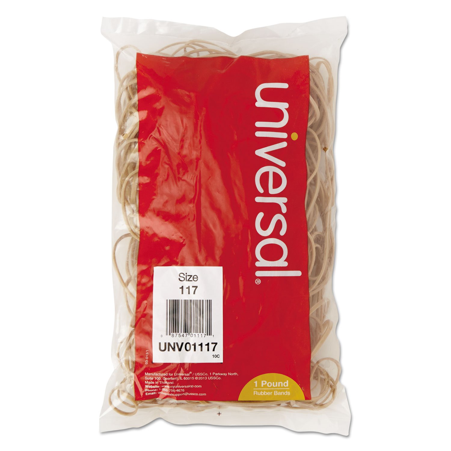 Premium Universal Rubber Bands for Office, School & Home Use - Strong Elastic Bands for Organizing, Bundling & DIY Projects