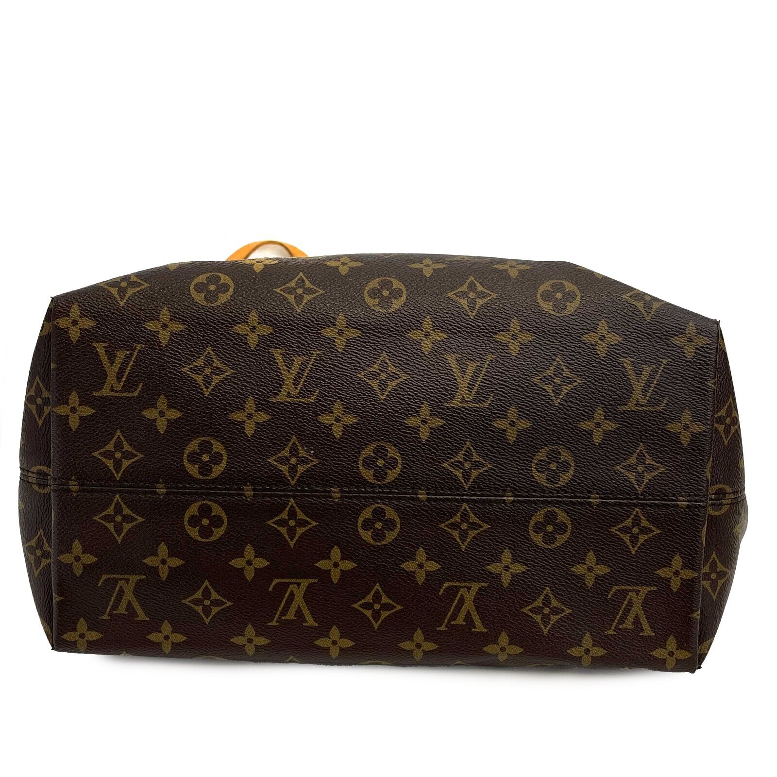 Louis Vuitton Monogram Canvas Lena MM Tote Bag - Brown Leather Shoulder Bag for Women | Luxury Designer Handbag for Work, Travel & Everyday Use
