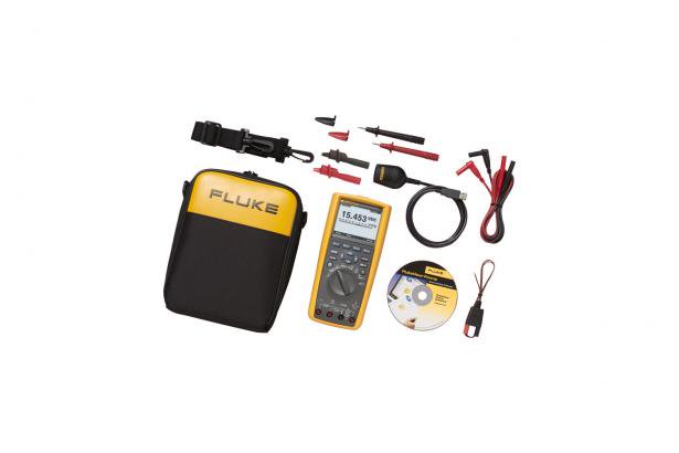 Fluke 287/FVF/IR3000 True RMS Multimeter with Logging, FlukeView Software & IR3000 Module - Perfect for Industrial Maintenance, HVAC and Electrical Testing