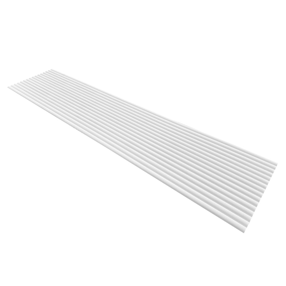 WOODFLEX White Primed Flexible Half Round Moulding 2700mm x 600mm (106