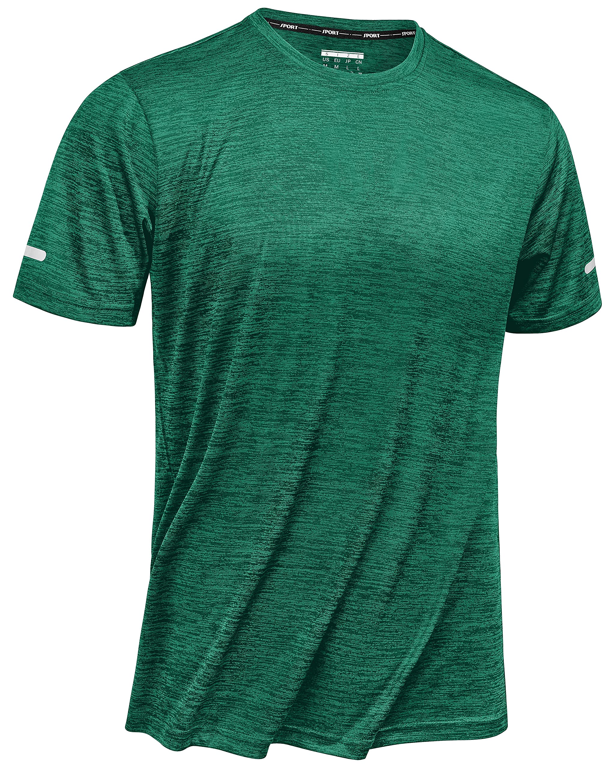 TACVASEN Men's Workout Shirts - Short Sleeve Athletic Dry Fit T-Shirts for Running, Gym & Training - Breathable Moisture Wicking Crewneck Tee for Active Lifestyle & Sports
