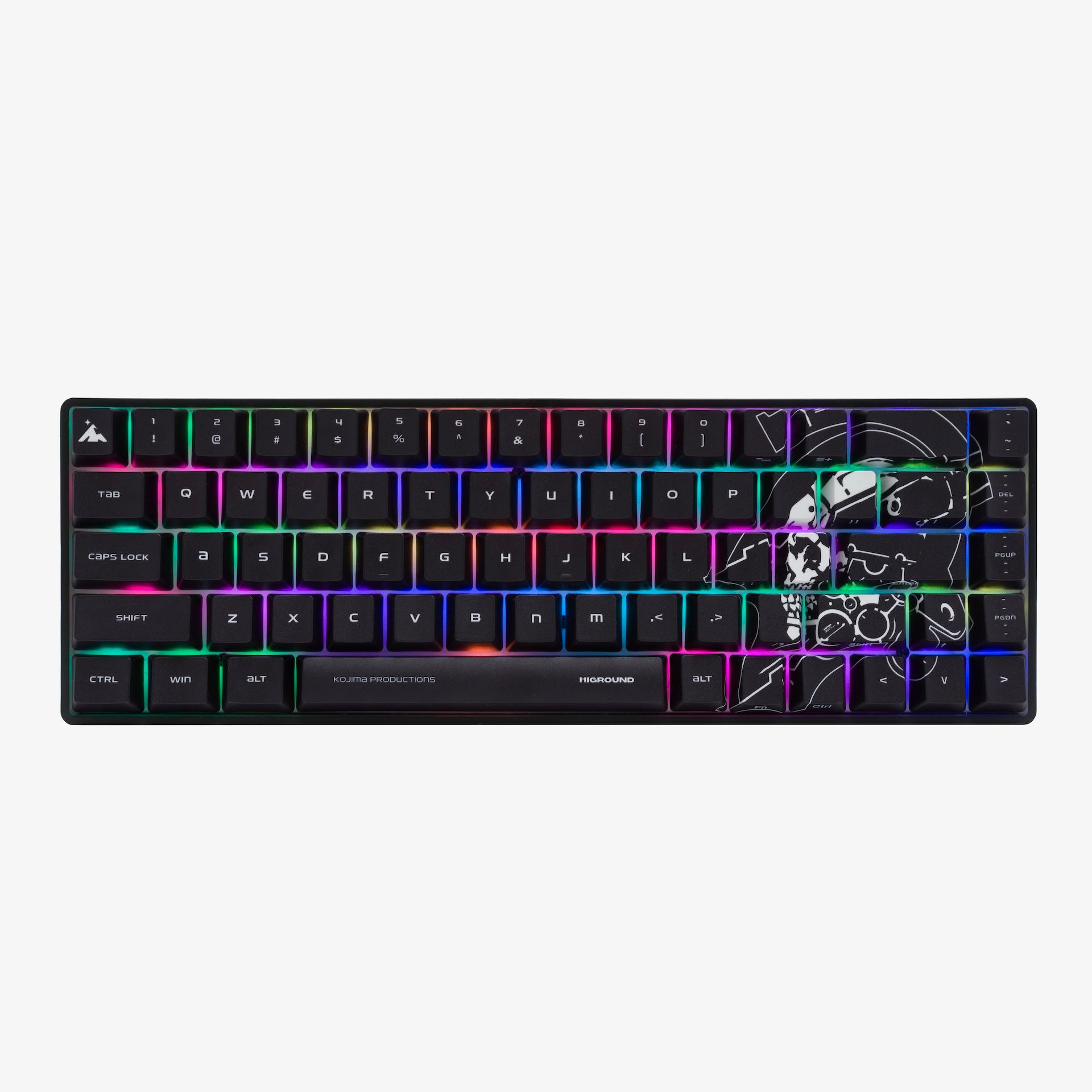 Kojima Productions x HG Basecamp 65 Mechanical Gaming Keyboard - Wireless RGB Backlit for PC & Mac - Perfect for Gaming, Streaming & Office Work