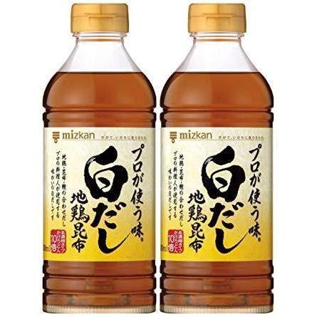 Mizkan Shiro Dashi Sauce - Premium Japanese Soup Base for Authentic Flavors (2-Pack) - Perfect for Ramen, Udon & Hot Pot Recipes