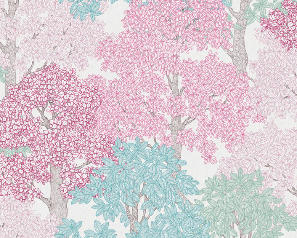 Floral Impression Whispering Leaves - Elegant Home Decor for Living Room, Bedroom & Office - Perfect for Wall Art, Gift Ideas & Interior Design