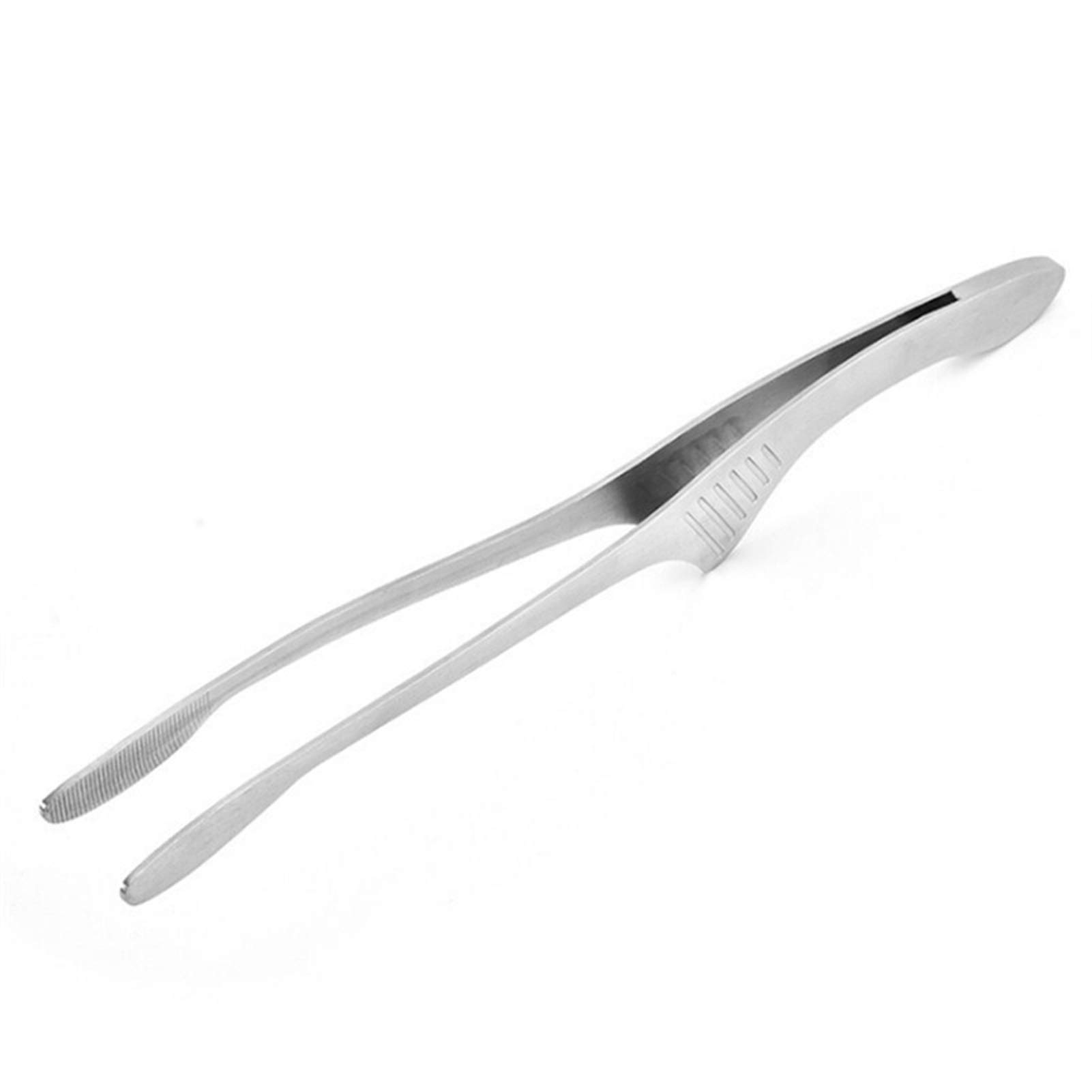Zxb-Shop Stainless Steel Barbecue Clip - Durable Kitchen Cooking Tongs for Steak, Fish, Bread, and BBQ - Perfect for Grilling, Camping, and Outdoor Cooking