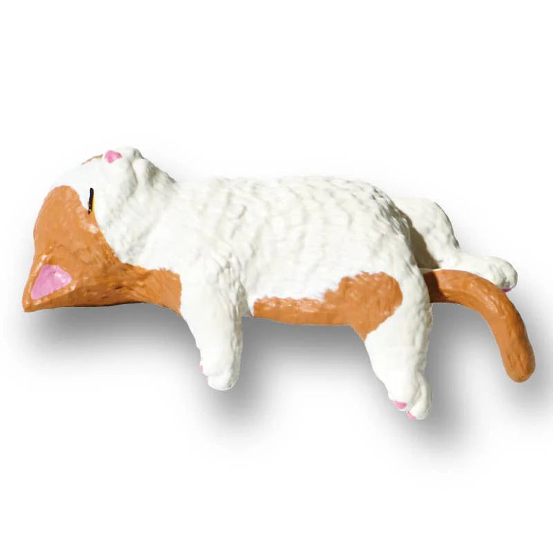 Fuchiyasumi Nyanko Resting Cats Series 2 Blind Box - Cute Collectible Cat Figures for Home Decor, Office Display & Gift Giving