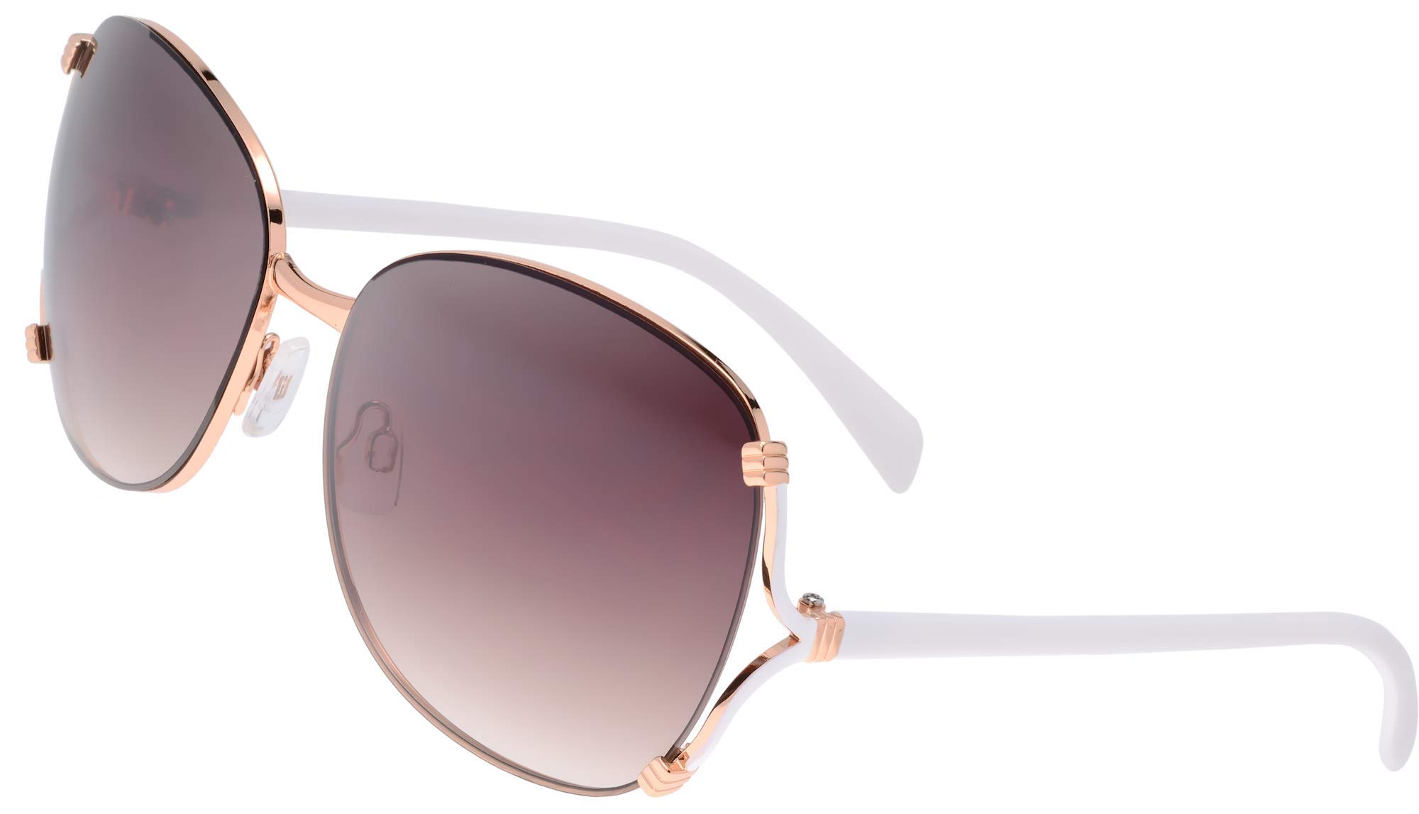 Elegant Women's Sunglasses - Classic Crystal Design UV Protection - Perfect for Outdoor, Beach, and Fashion Accessories Gift Box