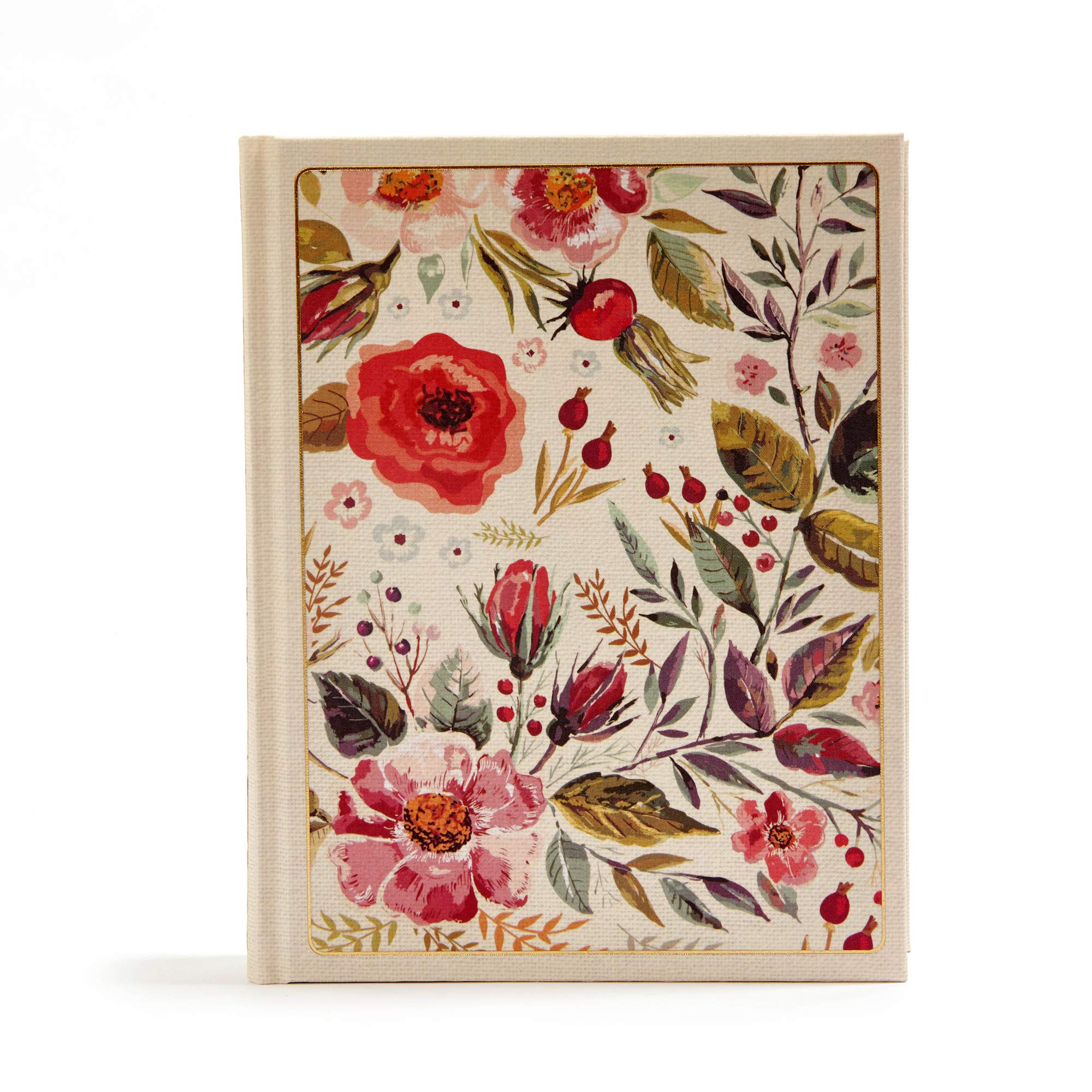 CSB Floral Notetaking Bible - Wide Margins & Journaling Space for Bible Study & Devotion