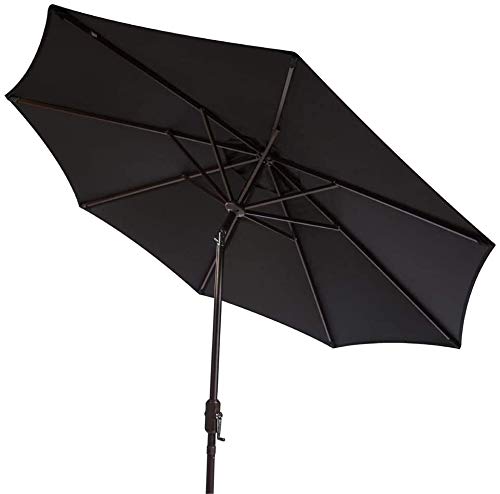 9ft Outdoor Patio Umbrella with Crank & Tilt - UPF 50+ Sun Shade for Garden & Poolside