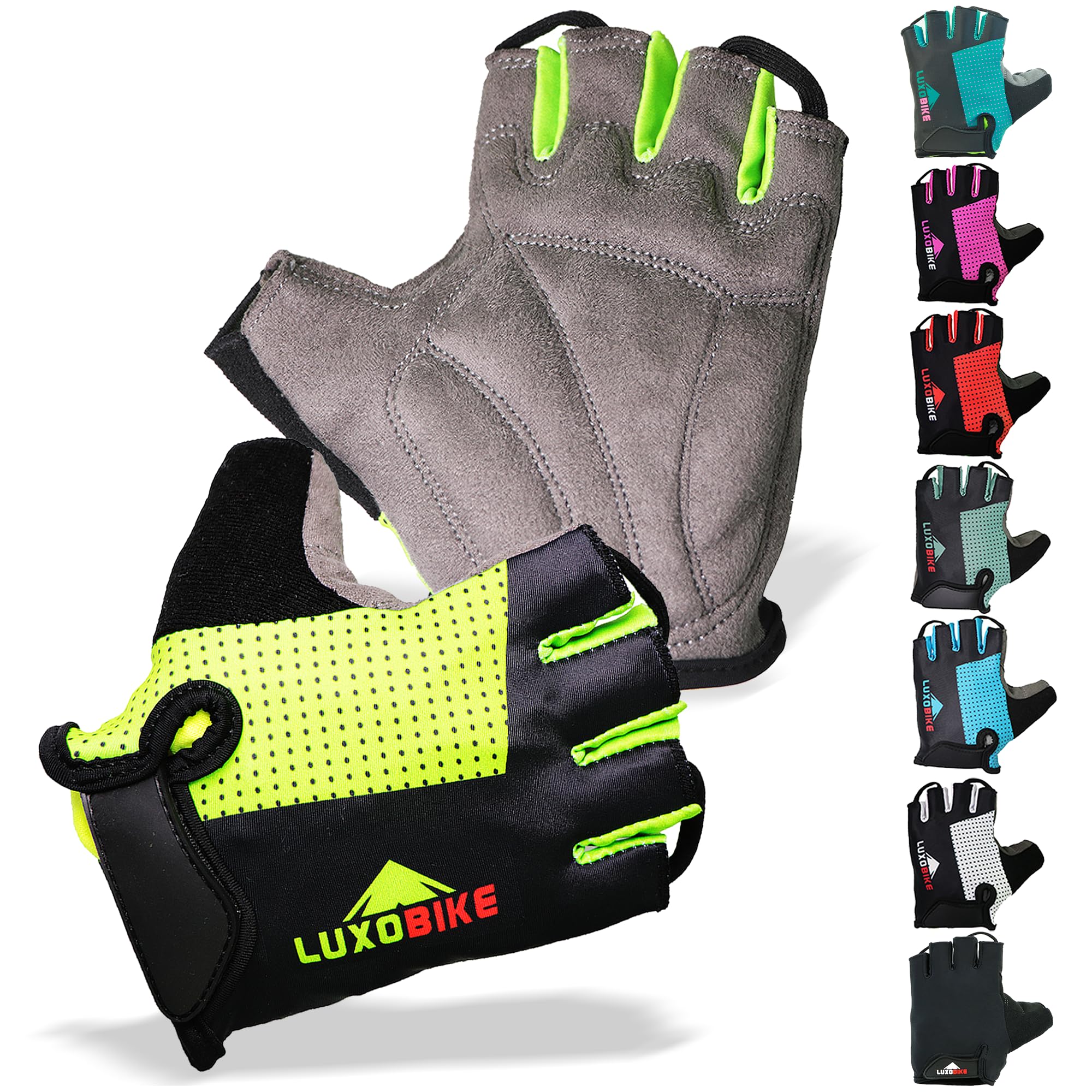 Cycling Gloves - Anti-Slip Shock Absorbing for Mountain Bike | Men/Women Sports Gear