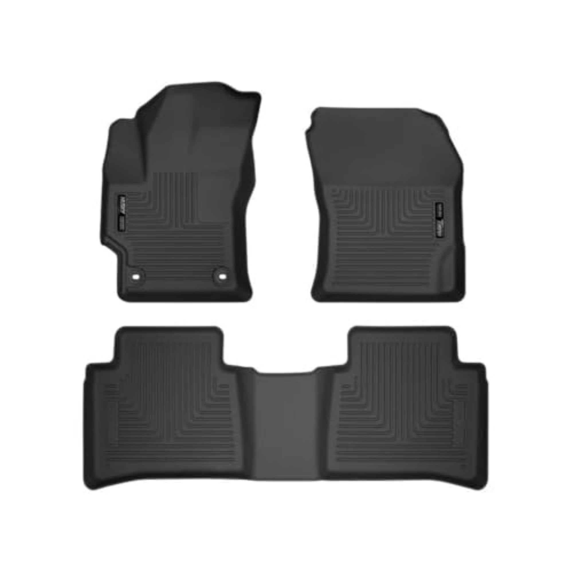 Husky Liners Weatherbeater Floor Mats for 2020-2025 Toyota Corolla Sedan - 3-Piece Set (Front & Rear) Black 95751 | All-Weather Protection | Perfect for Daily Commuting, Road Trips & Outdoor Adventures