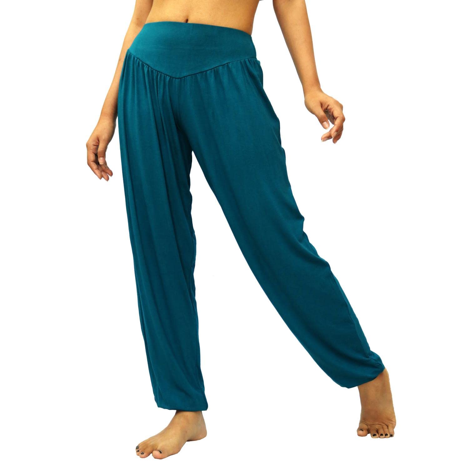 LOFBAZ Women's Maternity Yoga Pants - Stretchy Lounge Pajama Sweatpants for Pregnancy, Dance & Harem Style | Comfortable Sleepwear & Workout Leggings for Expecting Moms - Perfect for Yoga, Relaxing at Home, and Maternity Photoshoots