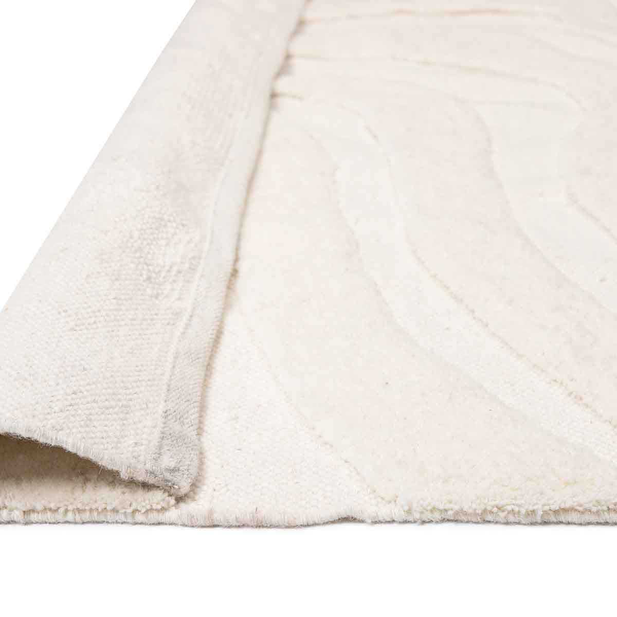 Eniko Abstract Washable Wool Rug - Soft & Durable Modern Area Rug for Living Room, Bedroom, or Office - Easy to Clean & Stain Resistant
