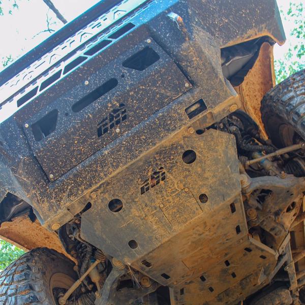 2005-2023 Toyota Tacoma CBI Off-Road Overland Full Skid Plate Kit - Heavy-Duty Protection for Rock Crawling & Adventure Travel