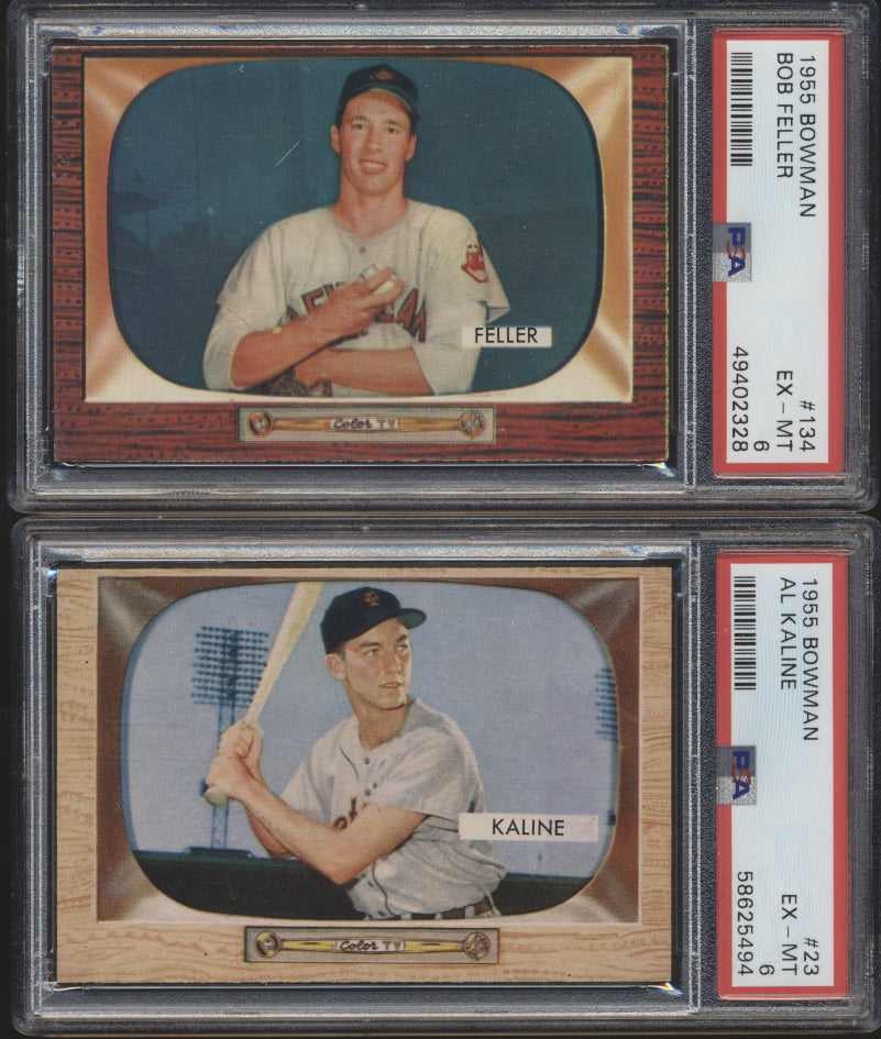 1955 Bowman Baseball Mid to High Grade Complete Set Group Break #7 (Limited to 15) - Perfect for Collectors, Investors & Fantasy Baseball Enthusiasts