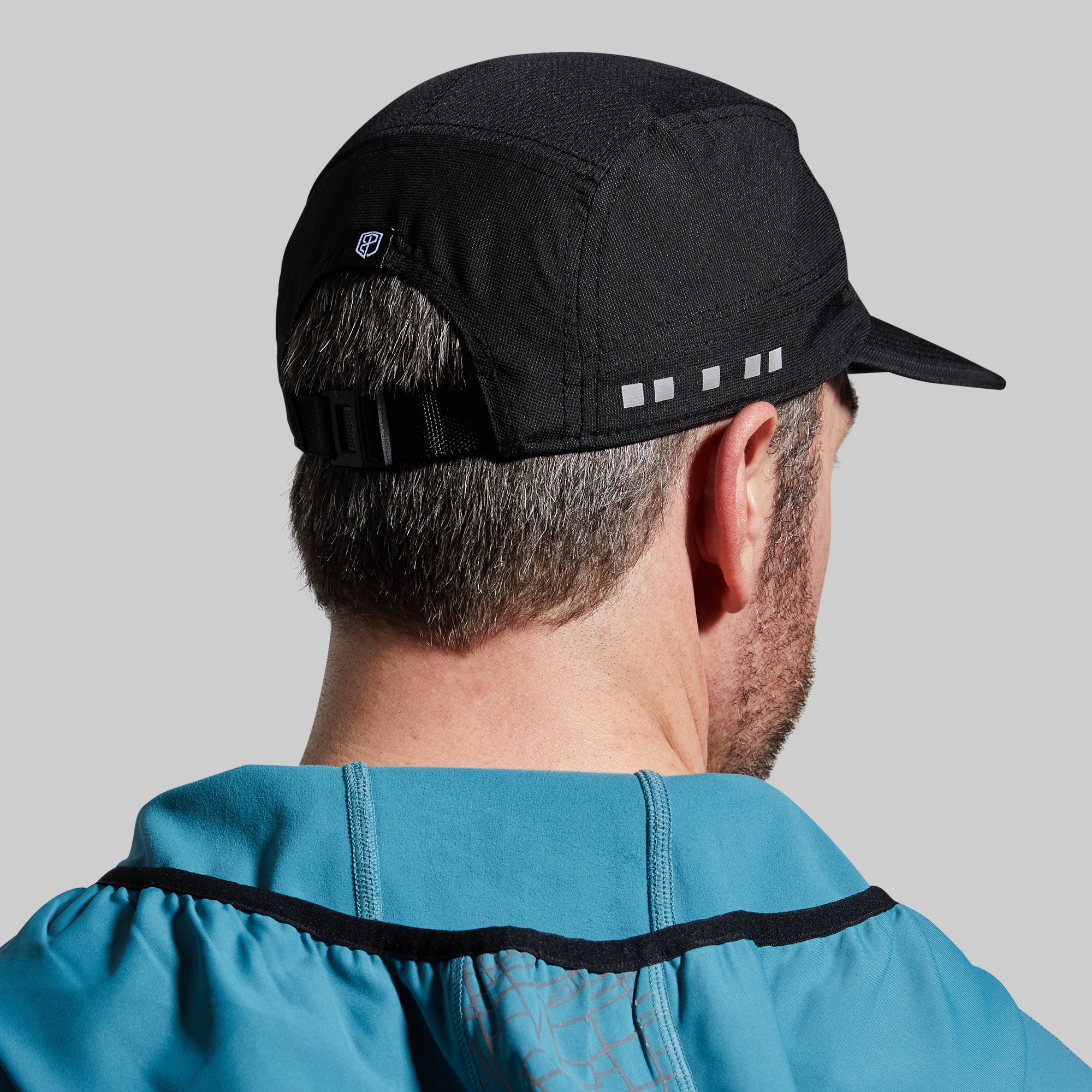 Interval 5 Panel Cap - Black Adjustable Baseball Hat for Men & Women | Perfect for Outdoor Sports, Streetwear Fashion & Casual Wear