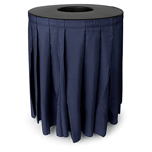 32-Gal Black Top Navy Skirt