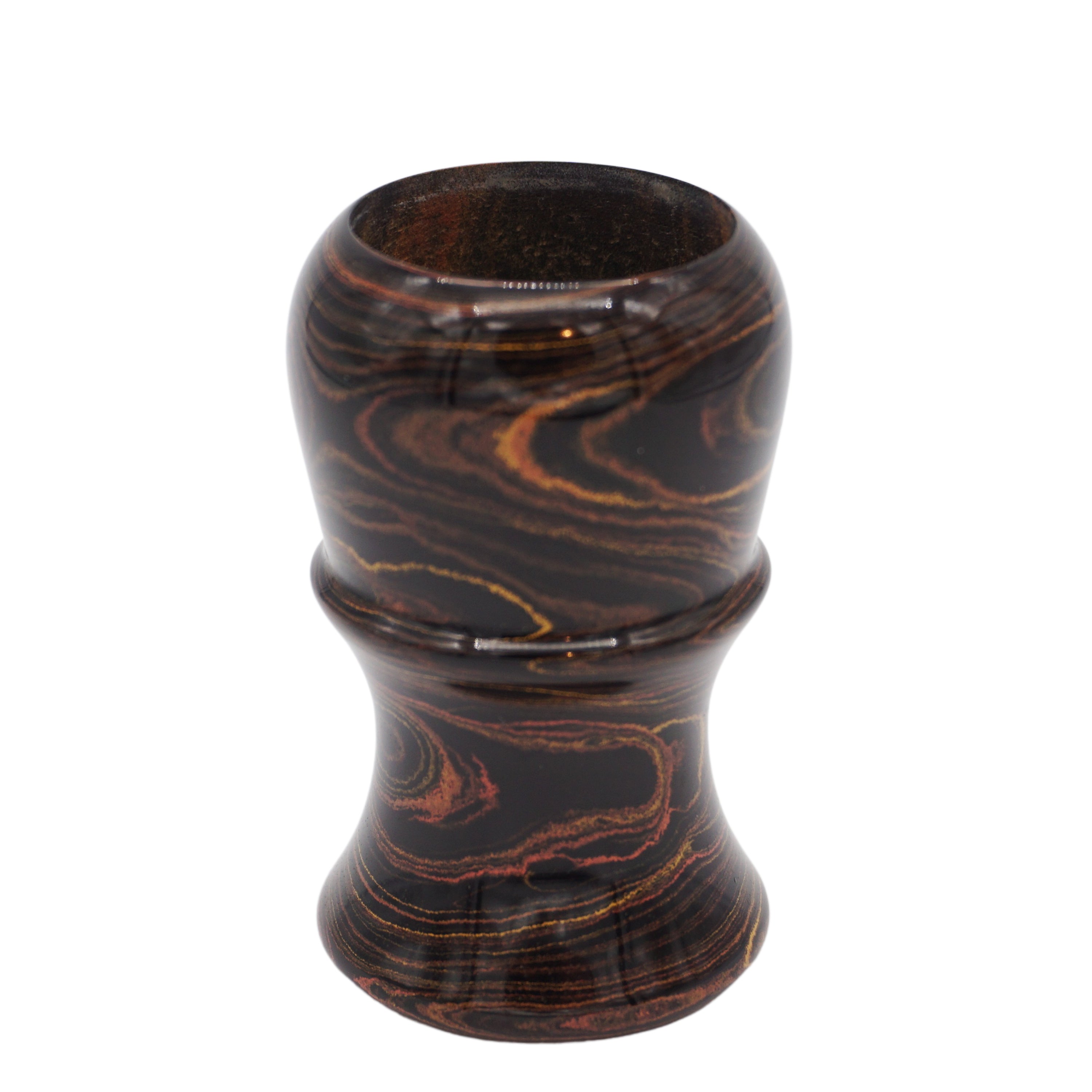 Premium Honey Ebonite Handmade Shaving Brush Handle - Fits 24mm & 26mm Knots - Perfect for Wet Shaving & Grooming Gifts for Men