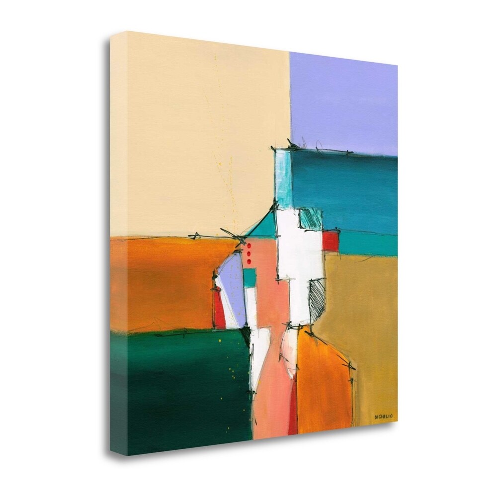 Beachcomber I By Joe Digiulio - Premium Giclee Art Print on Gallery Wrapped Canvas, Ready to Hang Wall Decor for Living Room, Bedroom & Office