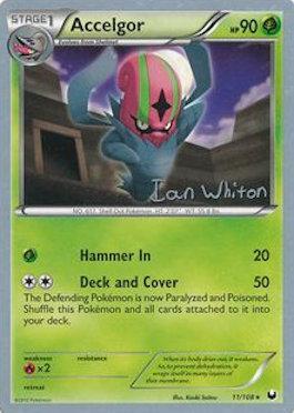 Accelgor (11/108) American Gothic Ian Whiton - 2013 World Championships Pokemon Card - Collectible Trading Card for Players & Fans