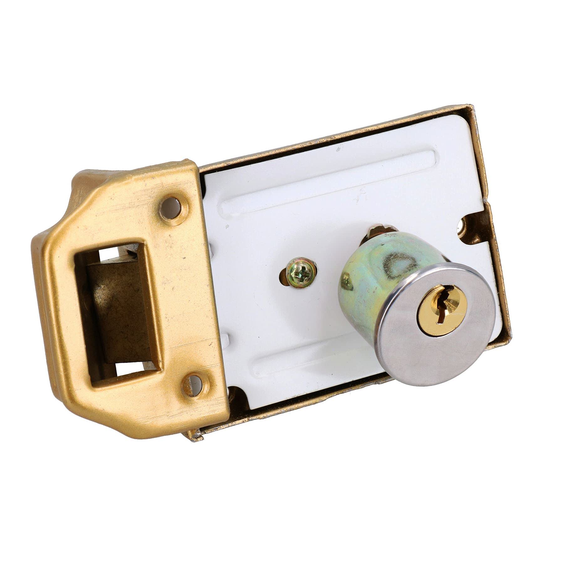 High Security Brass Front Door Lock with Night Latch & Yale Cylinder - 10 Pack for Home, Office & Commercial Use
