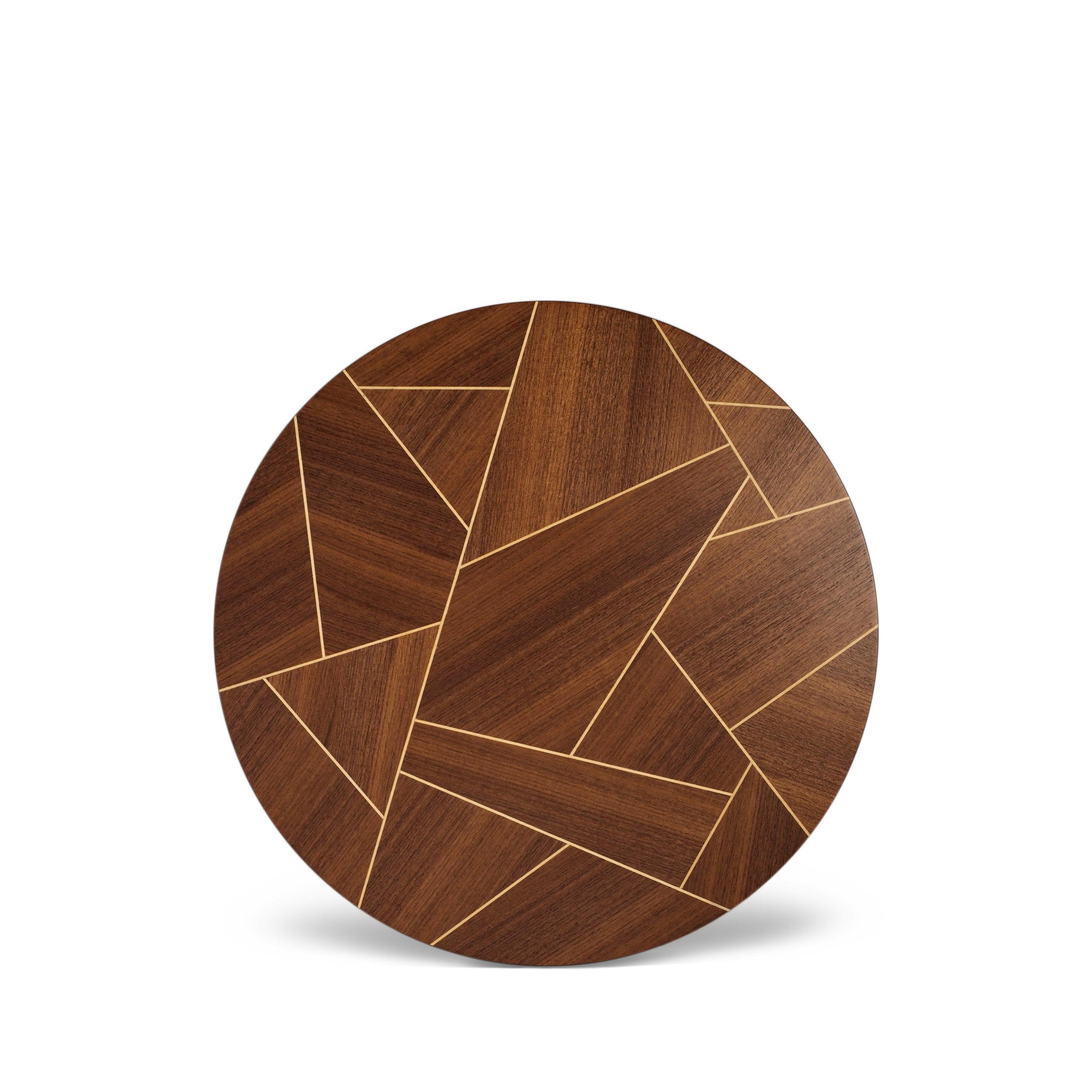 Kelly Behun Medium Lazy Susan Turntable - Stylish Spinning Tray for Dining Table, Kitchen Countertop & Living Room Decor