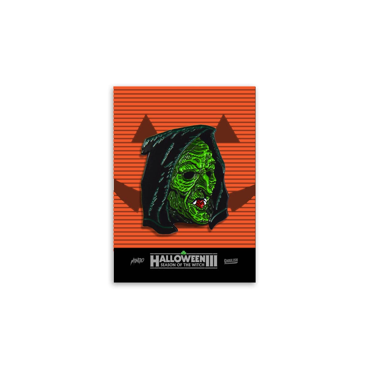 Halloween III: The Witch Enamel Pin - Horror Movie Collectible Badge for Jackets, Bags & Cosplay - Perfect for Halloween Costumes & Horror Fan Gifts
