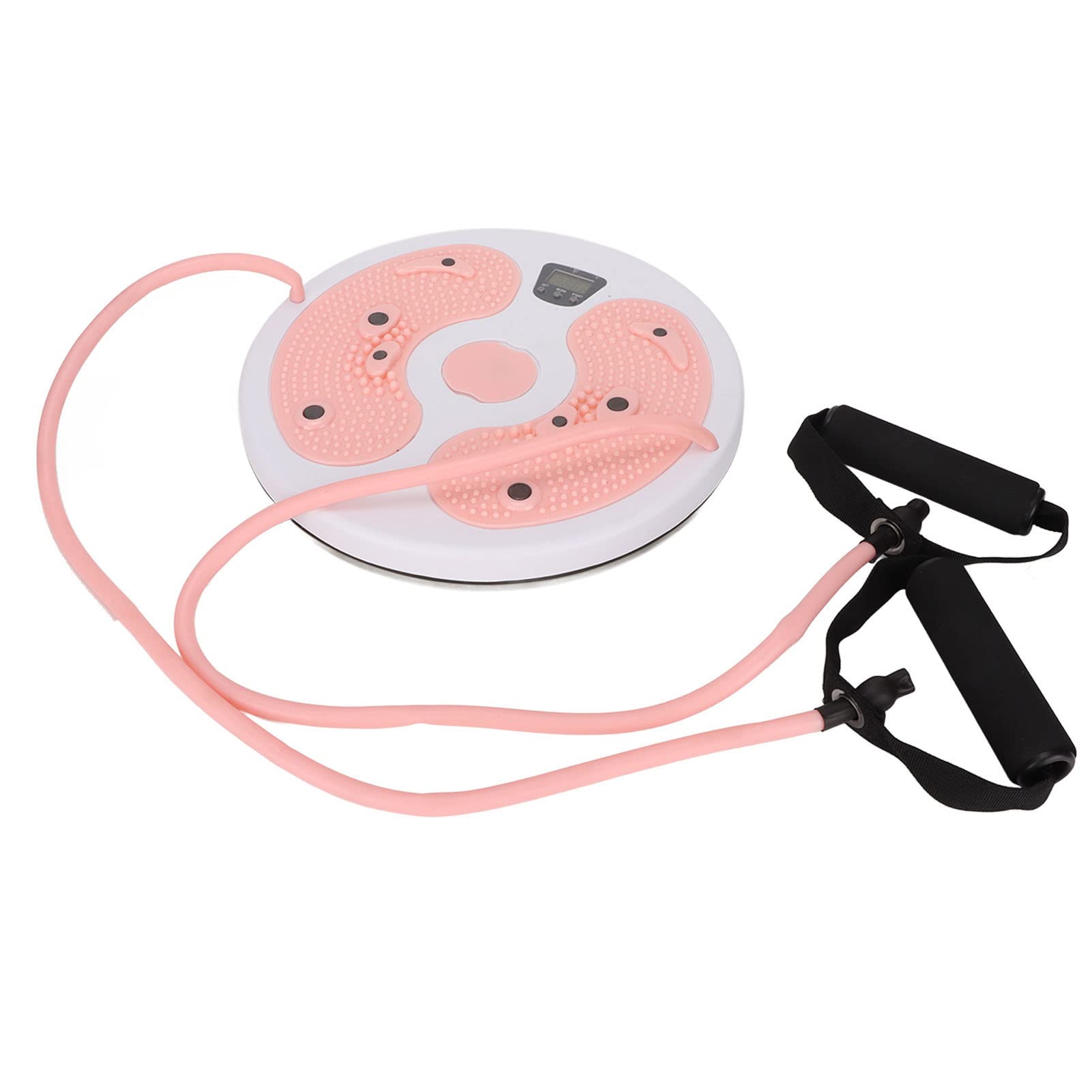 8 Magnets Elastic LCD Body Twisting Board - Home Workout Equipment for Core Strength & Waist Slimming | Perfect for Indoor Fitness & Toning Exercises