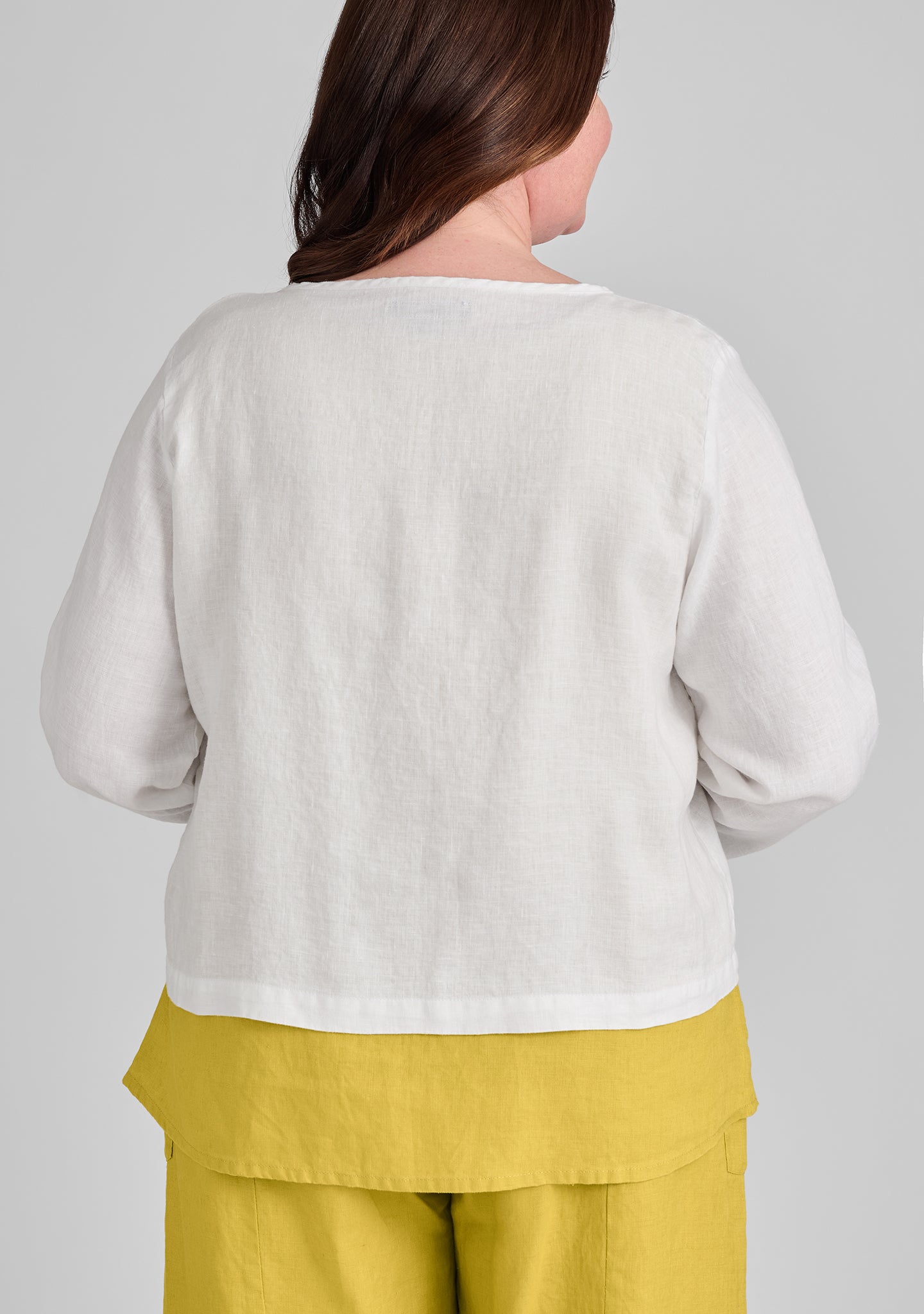 Stylish Long Sleeve Linen Cardigan Blouse for Women - Perfect for Spring Outfits & Office Wear
