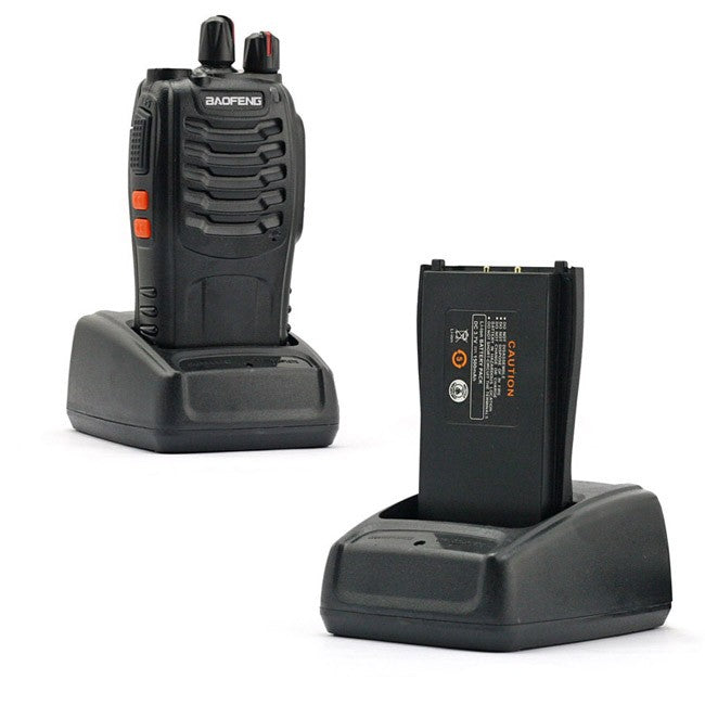 Baofeng BF 888S 10-Pack Two-Way Radios with Programming Cable - Long Range Walkie Talkies for Outdoor Adventures, Construction Sites & Emergency Communication