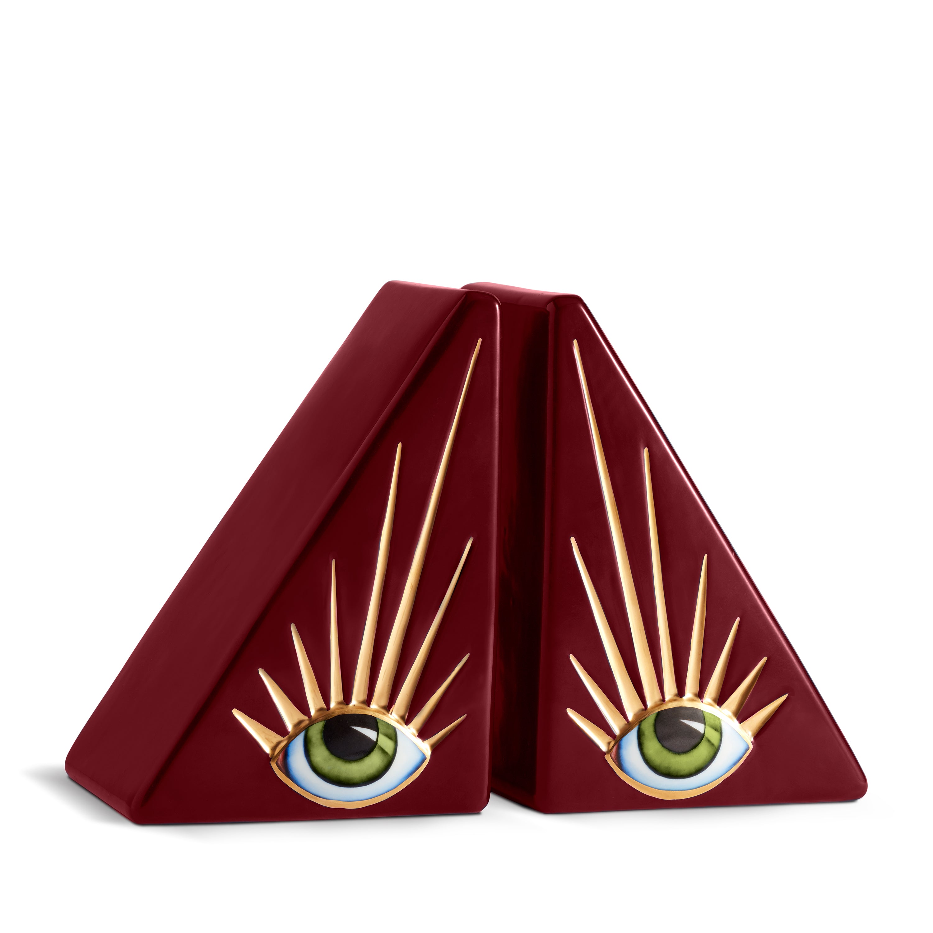 Lito Bookend Bordeaux - Elegant Wine-Themed Book Holder for Home & Office Decor - Perfect for Bookshelves, Desks, and Gift Giving
