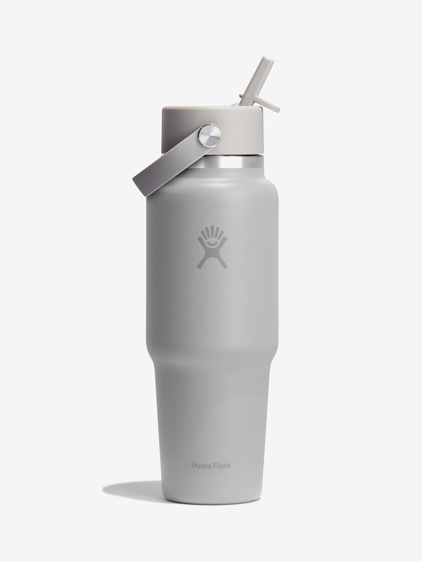 Hydro Flask 32oz Wide Mouth Water Bottle with Straw Lid - Insulated Stainless Steel Vacuum Flask for Hiking, Gym & Outdoor Activities - Birch Color