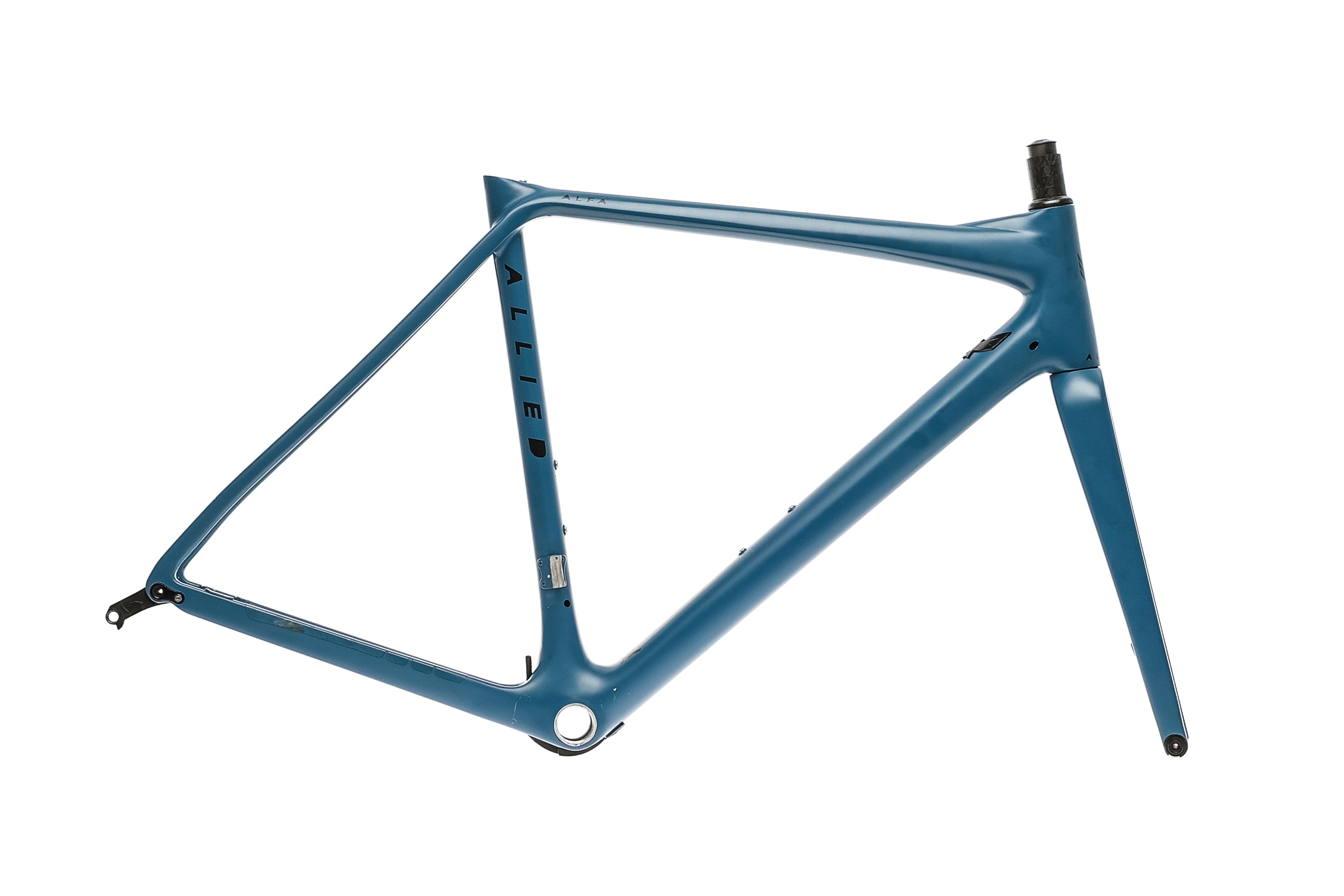 Allied Alfa Disc Plus 54cm Carbon Road Bike Frameset 2020 - Lightweight & Aero for Competitive Cycling & Endurance Rides