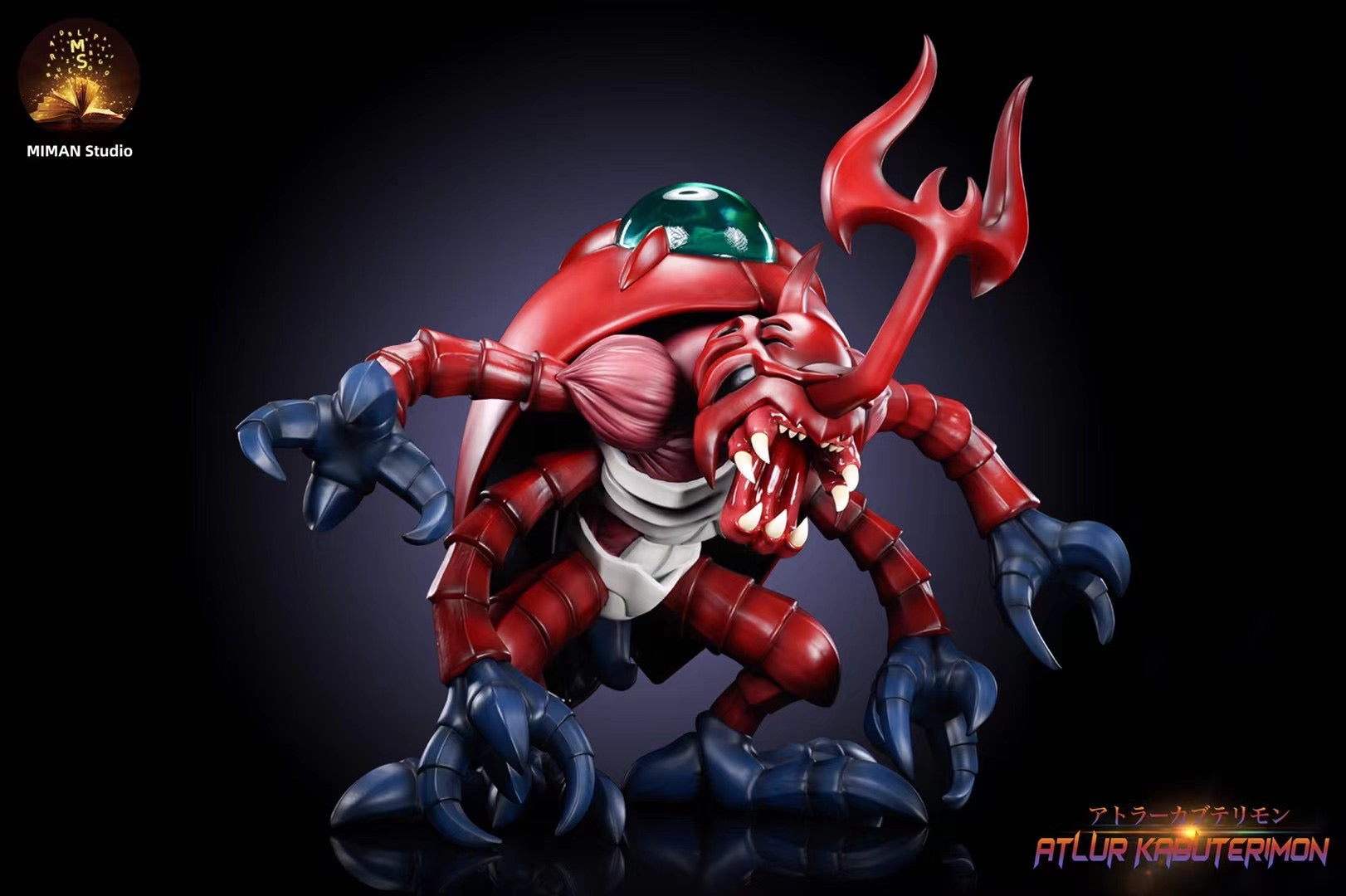 Miman Studio Atlur Kabuterimon Action Figure - Digimon Collectible Toy for Fans | Perfect for Display, Gifts, and Anime Enthusiasts