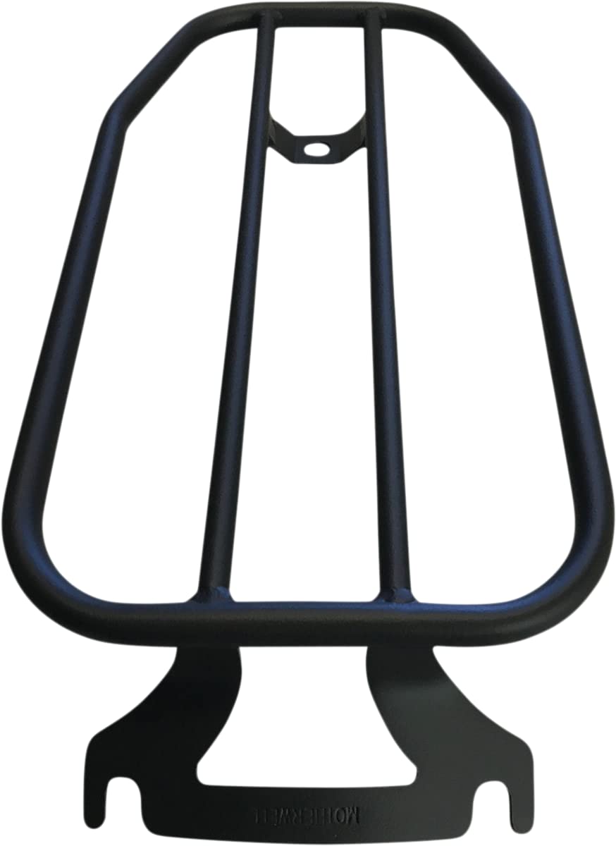 Motherwell MWL-409-MB 7 Inch Solo Luggage Rack - Matte Black - Compact Travel Storage Solution for Suitcases & Bags in Dorms, Hotels & Small Spaces