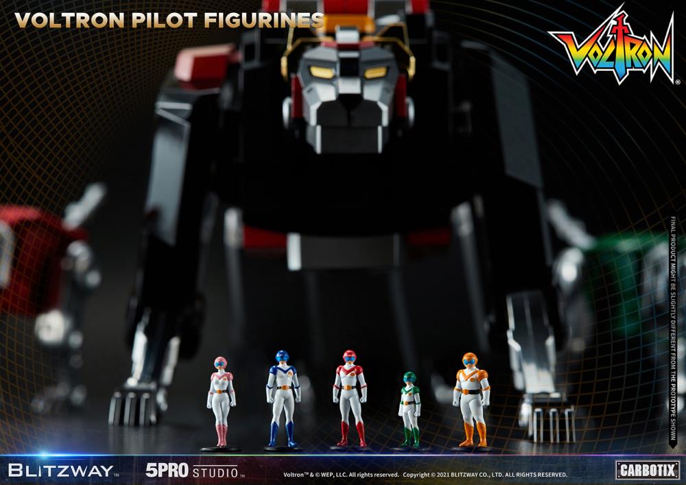 Blitzway Voltron: Defender of the Universe Carbotix Series Collectible Action Figure - Perfect for Display, Anime Fans & Sci-Fi Collectors