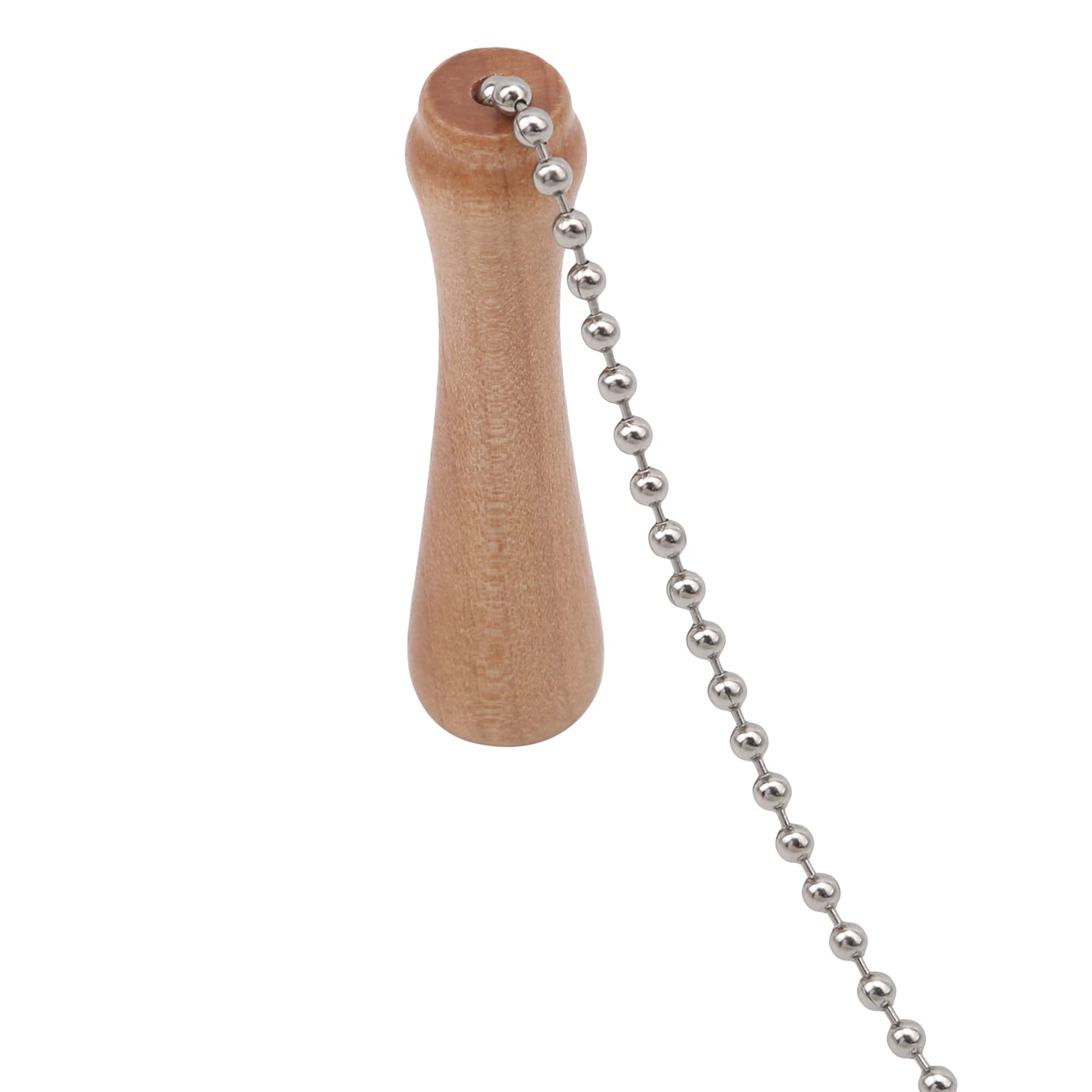 Wooden Ceiling Fan Pull Chain Extension - Replacement Pull Cord for Light & Fan Switch - Perfect for Home, Office, and Bedroom Lighting Control