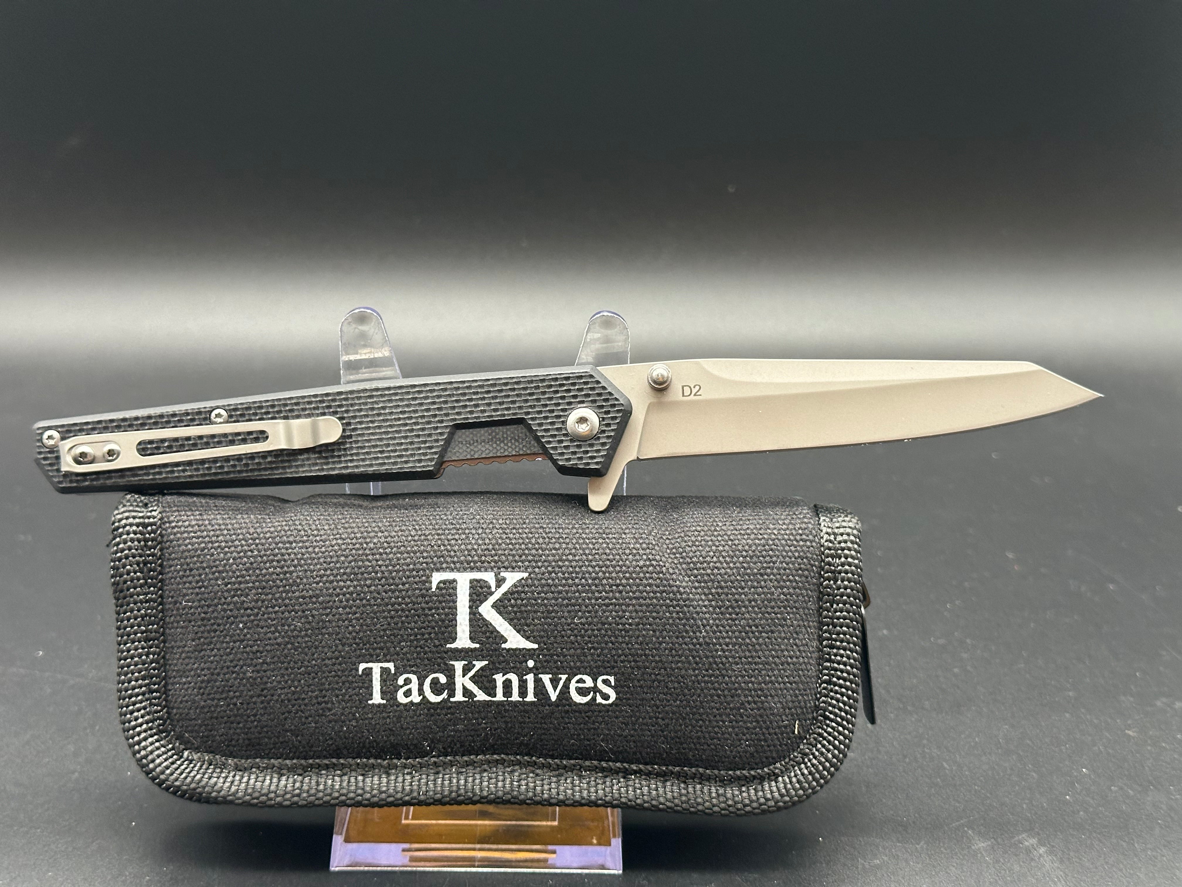 TacKnives BF14 Folding Pocket Knife - Compact, Durable & Sharp for Outdoor Camping, Hiking & Everyday Carry (EDC)