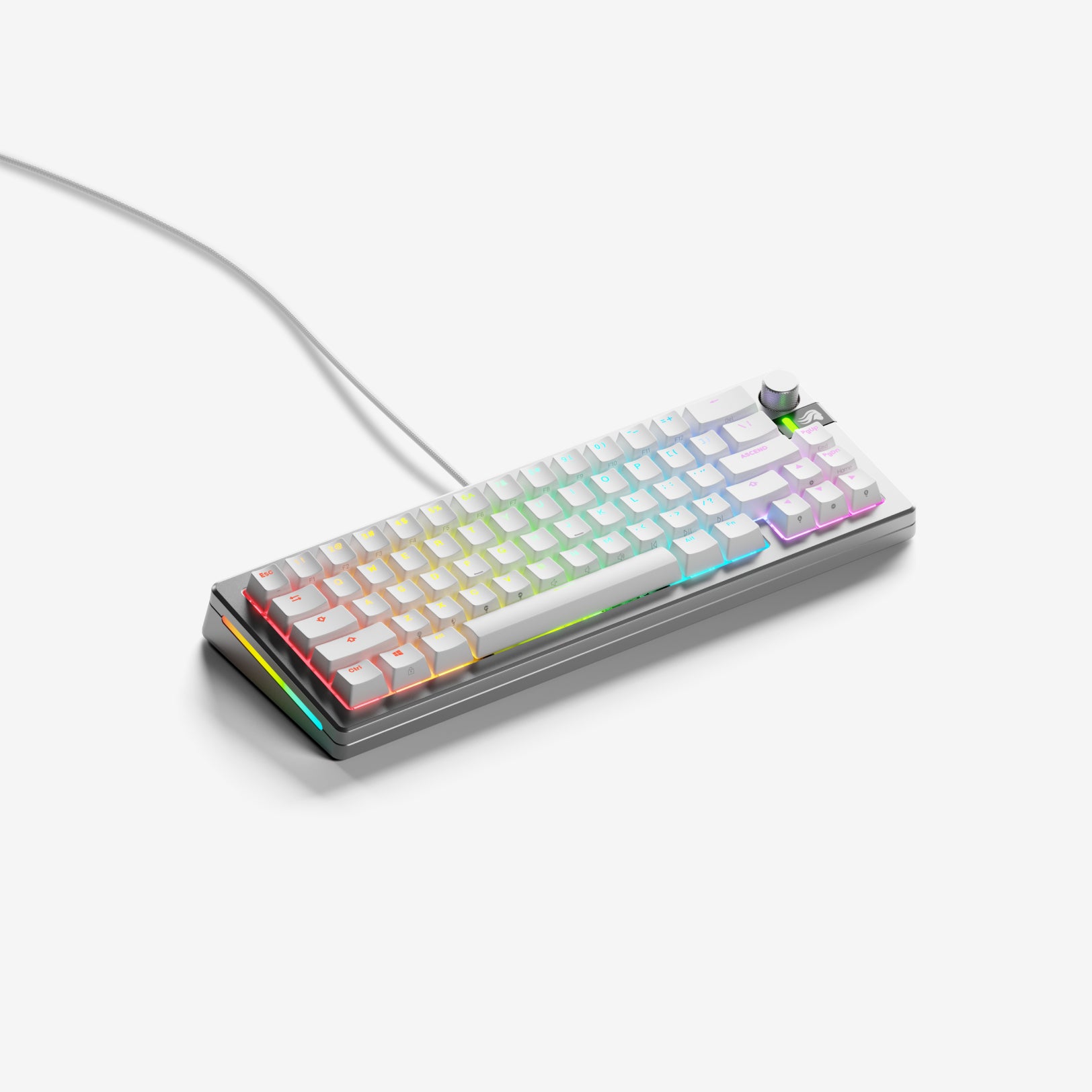 GMMK 3 PRO 96% Hot-Swappable Mechanical Gaming Keyboard - RGB Backlit, USB-C, Prebuilt for PC & Mac - Perfect for Gaming, Coding & Office Work