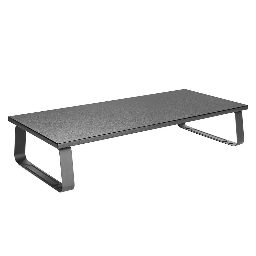 Activiva Monitor Stand Riser - Adjustable Ergonomic Laptop & Computer Screen Stand with Cable Management (Black) - Perfect for Home Office, Gaming Setup & Workspace Organization