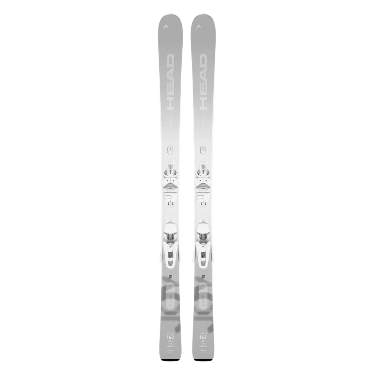2025 Head Pure Joy Ski with Joy 9 GW Bindings - Women's All-Mountain Skis for Groomed Trails & Powder Days